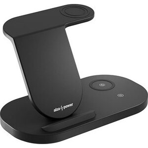 AlzaPower WSC100B 3in1 Wireless Charger pre Samsung čierna