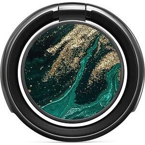 Burga Emerald Pool Gunmetal Ringholder