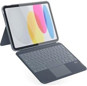 Epico podsvietená klávesnica s puzdrom pre iPad Pro 11" (M4) – QWERTY/sivá