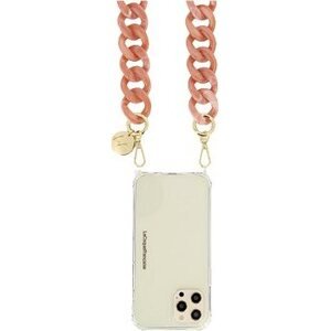 La Coque Francaise Alice phone chain pink flake