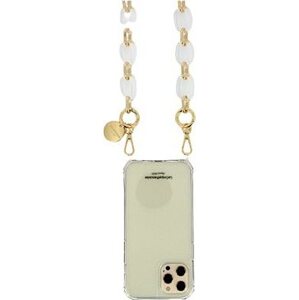 La Coque Francaise Elise phone chain golden and transparent