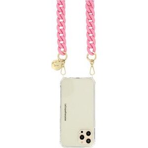 La Coque Francaise Sarah phone chain pink mat