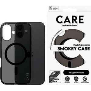 PanzerGlass CARE kryt Apple iPhone 16 MagSafe Smokey dymový/čierny