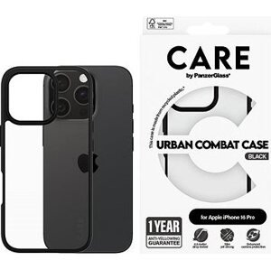 PanzerGlass CARE Kryt Apple iPhone 16 Pro Urban Combat čierny