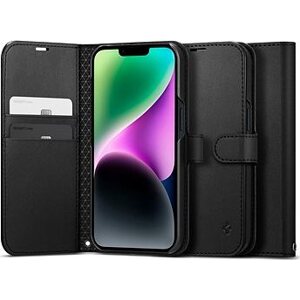 Spigen Wallet S Black iPhone 14