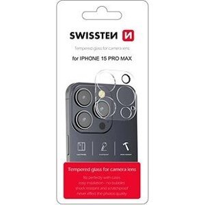 Swissten ochranné sklo na šošovky fotoaparátu pre Apple iPhone 15 Pro Max