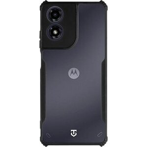 Tactical Quantum Stealth Kryt na Motorola G04 Clear/Black