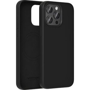 Vention Liquid Silicone Case for iPhone 13 with MagSafe Black