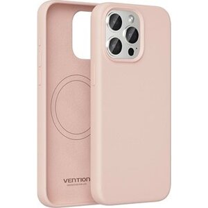 Vention Liquid Silicone Case for iPhone 13 with MagSafe Dusty Pink