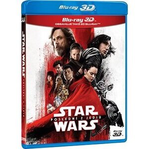 Star Wars Poslední z Jediů 3D+2D (3 disky: 3D+2D+ bonusový disk) - Blu-ray