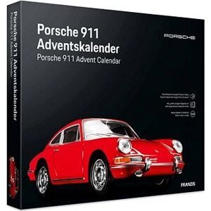 Franzis Verlag adventní kalendář Porsche 911 se zvukem červený 1:43