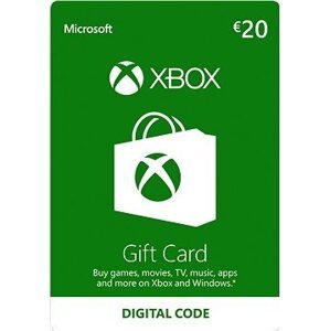 Xbox Live Darčeková karta v hodnote 20 Eur