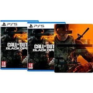 Call of Duty: Black Ops 6 – Double Steel Pack – 2× PS5 + Steelbook