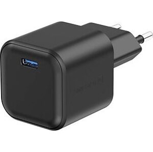 Swissten sieťový adaptér GaN 1× USB-C 35 W Power Delivery + dátový kábel USB-C/USB-C 1,2 m biely