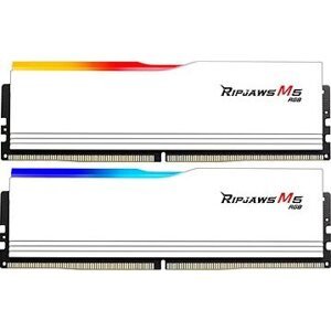 G.SKILL 64GB KIT DDR5 6400MT/s CL32 Ripjaws M5 RGB White