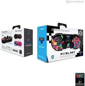 Hyperkin Pixel Art Tetris Bluetooth Controller for Nintendo Switch/PC/Mac/Android (Tetrimino Stack)