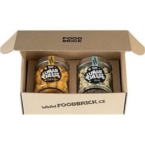 FOOD BRICK Sada Lunar Cheese Cheddar 90 g + Niva 75 g