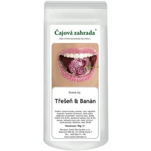 Čajová záhrada – Čerešňa & Banán – ovocný čaj, 90 g